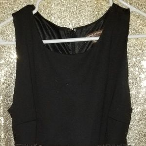 Animal print dress w/belt